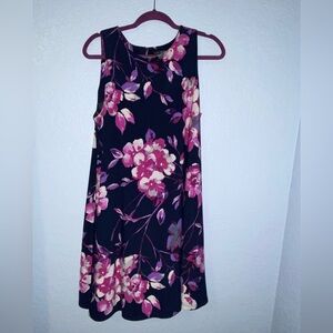 Lauren Aline flower print dress